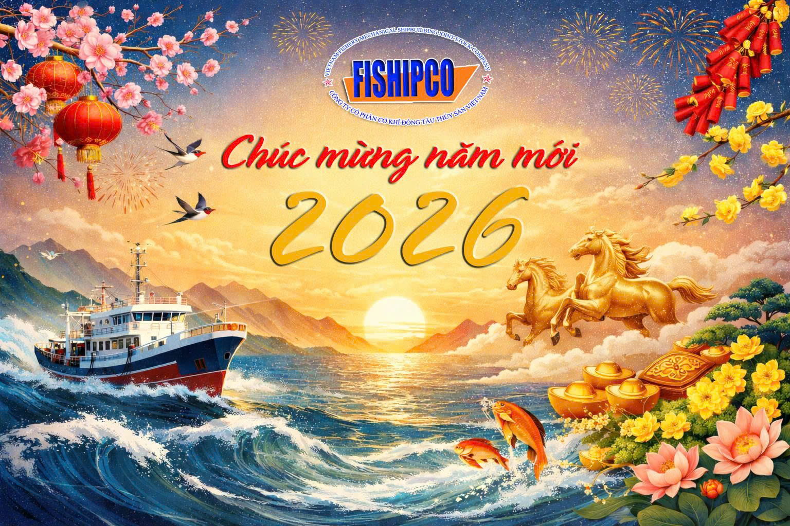 TỔNG GIÁM ĐỐC FISHIPCO GỬI THƯ CHÚC MỪNG NĂM MỚI 2026